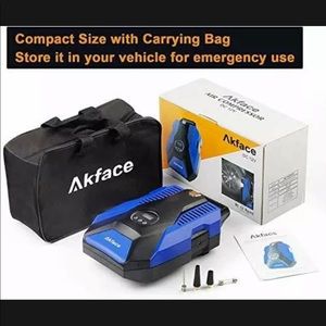 Tire Inflator Portable Air Compressor DC 12V Digital Air Pump Car Tires Bicycles